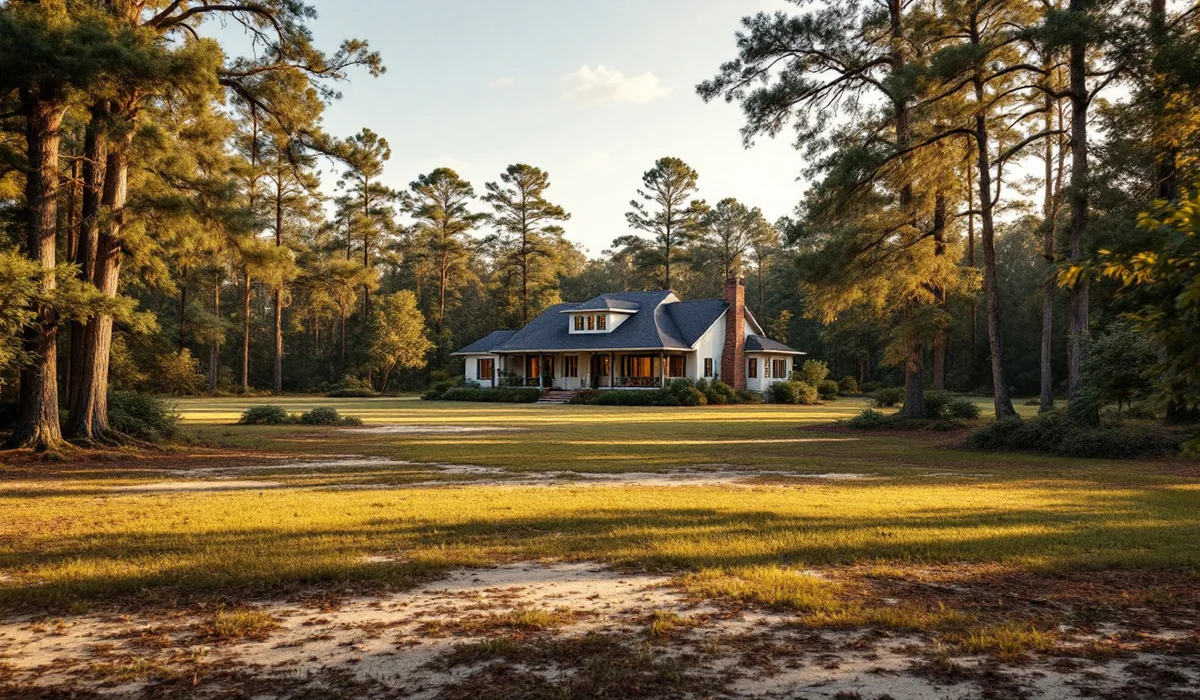 Home and yard in Middleburg, Florida