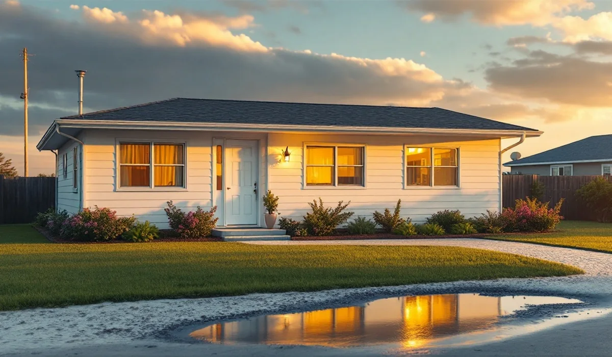 Home and yard in Neptune Beach, Florida