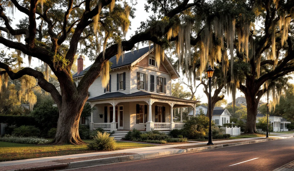 Home and yard in Riverside & Avondale, Florida