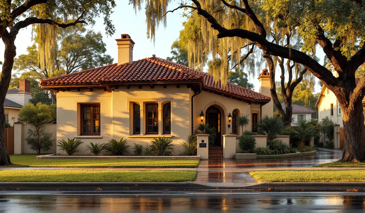 Home and yard in San Marco, Florida