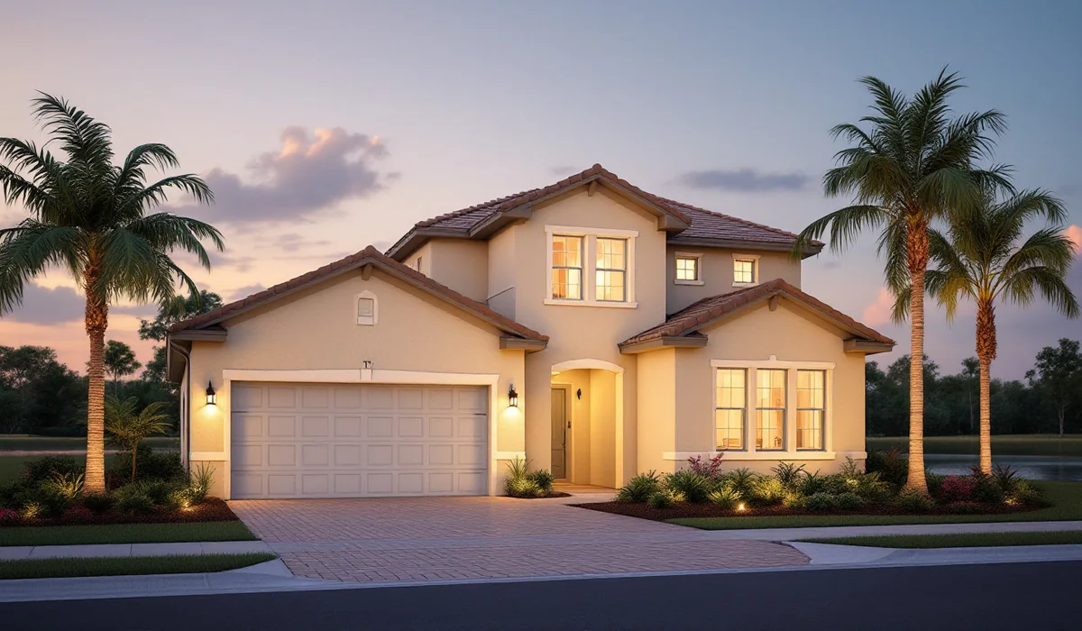 Home and yard in St. Johns & RiverTown, Florida